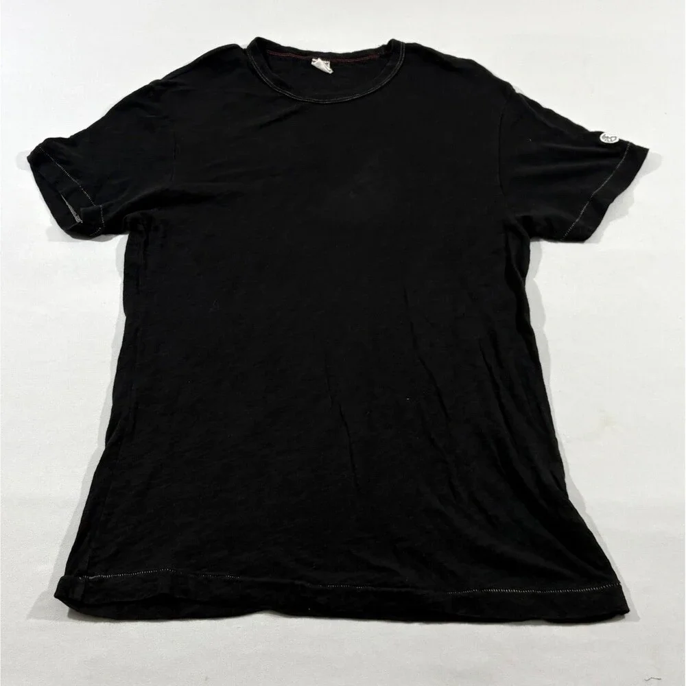TODD SNYDER X Champion T-shirt Black Crew Cotton Logo Tee Casual Sz M Canada - Picture 1 of 8